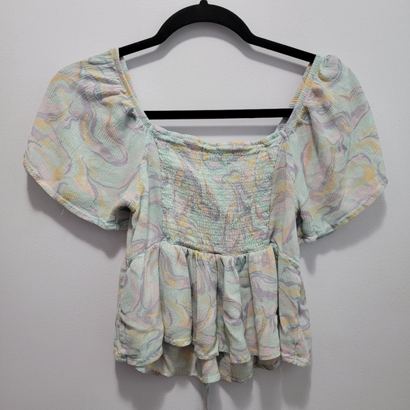 Hippie Rose Pastel Top Size S - Picture 4 of 4